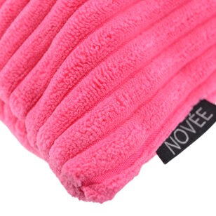 Sierkussen Corduroy Roze | 45 x 45 cm | Polyester
