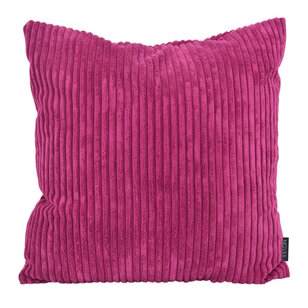 Sierkussen Corduroy Magenta | 45 x 45 cm | Polyester