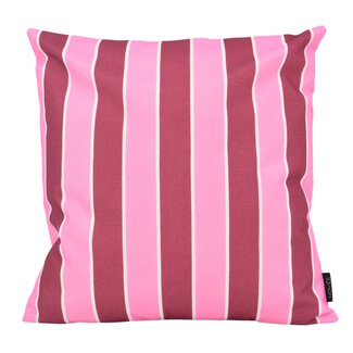 NOVÉE Sunset Stripe Pink - Outdoor Kussenhoes | 45x45 cm | Katoen/Polyester