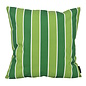 Sunset Stripe Green - Outdoor Kussenhoes | 45x45 cm | Katoen/Polyester