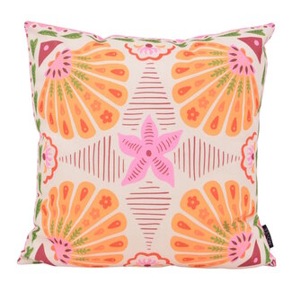 NOVÉE Flower Tropical - Outdoor Kussenhoes | 45x45 cm | Katoen/Polyester
