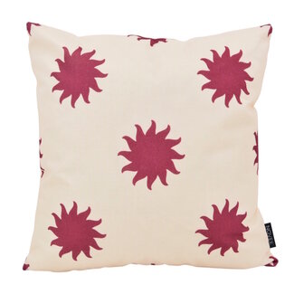 NOVÉE Sun Motif - Outdoor Kussenhoes | 45x45 cm | Katoen/Polyester