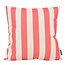NOVÉE Sunset Stripe Red - Outdoor Kussenhoes | 45x45 cm | Katoen/Polyester
