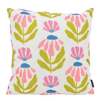NOVÉE Bloom Garden - Outdoor Kussenhoes | 45x45 cm | Katoen/Polyester