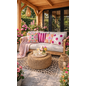 Sun Dot Print - Outdoor Kussenhoes | 45x45 cm | Katoen/Polyester