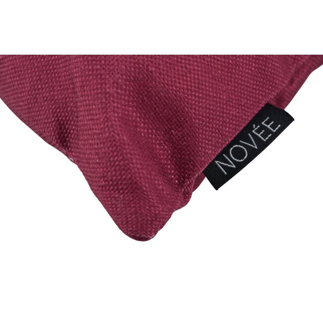 Sierkussen Nila Burgundy - Outdoor | 45x45 cm | Katoen/Polyester