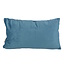 Velvet Cross Petrol Kissenbezug | 30x50 cm | Samt/Polyester