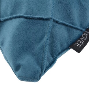 Velvet Cross Petrol Kussenhoes | 30x50 cm | Velvet/Polyester