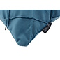 Velvet Cross Petrol Kussenhoes | 30x50 cm | Velvet/Polyester
