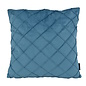 Velvet Cross Petrol Kissenbezug | 45x45 cm | Samt/Polyester