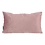 Velvet Cross Altrosa Kissenbezug | 30x50 cm | Samt/Polyester