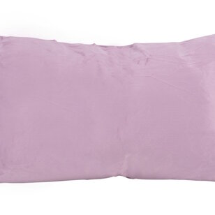 Velvet Cross Lila Kussenhoes | 30x50 cm | Velvet/Polyester