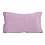 Velvet Cross Lila Kussenhoes | 30x50 cm | Velvet/Polyester