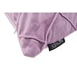 Velvet Cross Lila Kussenhoes | 45x45 cm | Velvet/Polyester