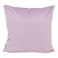 Velvet Cross Lila Kissenbezug | 45x45 cm | Samt/Polyester