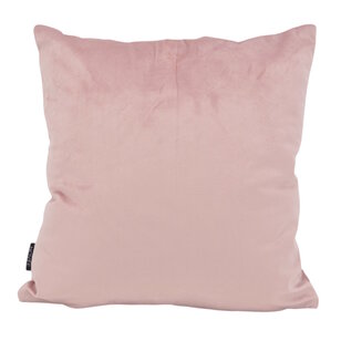 Velvet Cross Lichtroze Kussenhoes | 45x45 cm | Velvet/Polyester