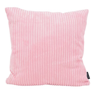 NOVÉE Corduroy Lichtroze Kussenhoes | 45x45 cm | Polyester