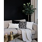 Elegance Zwart Kussenhoes | 45x45 cm | Velvet/Polyester