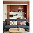 Sierkussen Corduroy Terracotta | 45 x 45 cm | Polyester