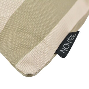 Sierkussen Sunset Stripe Olive - Outdoor | 45x45 cm | Katoen/Polyester