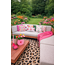 Sierkussen Sunset Stripe Pink - Outdoor | 45x45 cm | Katoen/Polyester