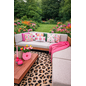 Sierkussen Sunset Stripe Pink - Outdoor | 45x45 cm | Katoen/Polyester