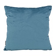 Sierkussen Velvet Cross Petrol | 45x45 cm | Velvet/Polyester
