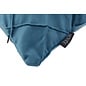 Sierkussen Velvet Cross Petrol | 45x45 cm | Velvet/Polyester