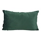 Sierkussen Velvet Cross Intens Groen | 30x50 cm | Velvet/Polyester