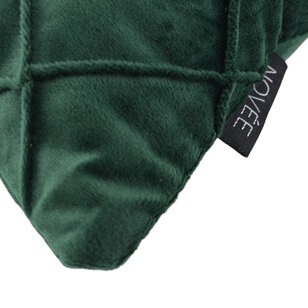 Sierkussen Velvet Cross Intens Groen | 30x50 cm | Velvet/Polyester