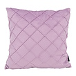 Sierkussen Velvet Cross Lila | 45x45 cm | Velvet/Polyester