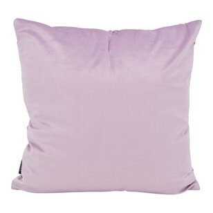 Sierkussen Velvet Cross Lila | 45x45 cm | Velvet/Polyester
