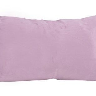 Sierkussen Velvet Cross Lila | 30x50 cm | Velvet/Polyester