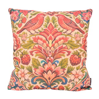 NOVÉE Sierkussen Heritage Bloom Roze | 45x45 cm | Katoen/Linnen