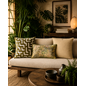 Velvet Jungle Green Kussenhoes | 30x50 cm | Velvet/Polyester