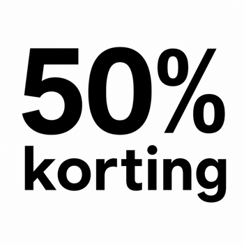 50% Korting