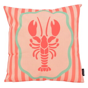 Coral Lobster Kussenhoes | 45x45 cm | Katoen/Linnen
