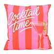 Streifen Rot/Rosa Kissenbezug | 45x45 cm | Baumwolle/Polyester - Copy
