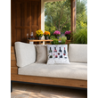 Dean Lichtgrijs Kussenhoes | 45x45 cm | PU Leder