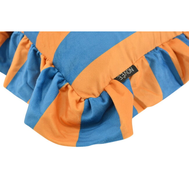 Streifen Blau/Rosa Kissenbezug | 45x45 cm | Baumwolle/Polyester - Copy - Copy