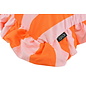 Ruffles Stripe Oranje/Roze Kussenhoes | 45x45 cm | Katoen/Polyester