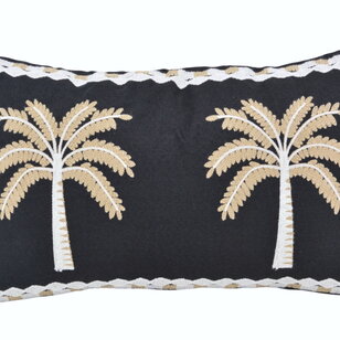 Velvet Leopard Palm Kissenbezug | 45x45 cm | Polyester - Copy - Copy