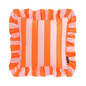 Sierkussen Ruffles Stripe Oranje/Roze | 45x45 cm | Katoen/Polyester