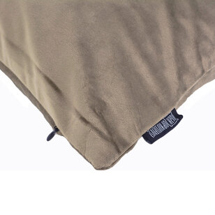 Velvet Taupe Kussenhoes | 45x45 cm | Polyester