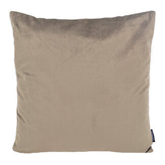 Gek op kussens! Velvet Taupe Kussenhoes | 45x45 cm | Polyester