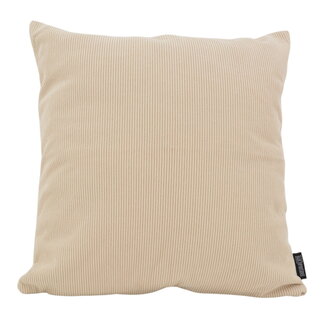Gek op kussens! Coco Beige Kussenhoes | 45x45 cm | Corduroy/Polyester