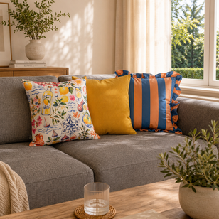 Coco Blau Kissenbezug | 45x45 cm | Corduroy/Polyester - Copy - Copy