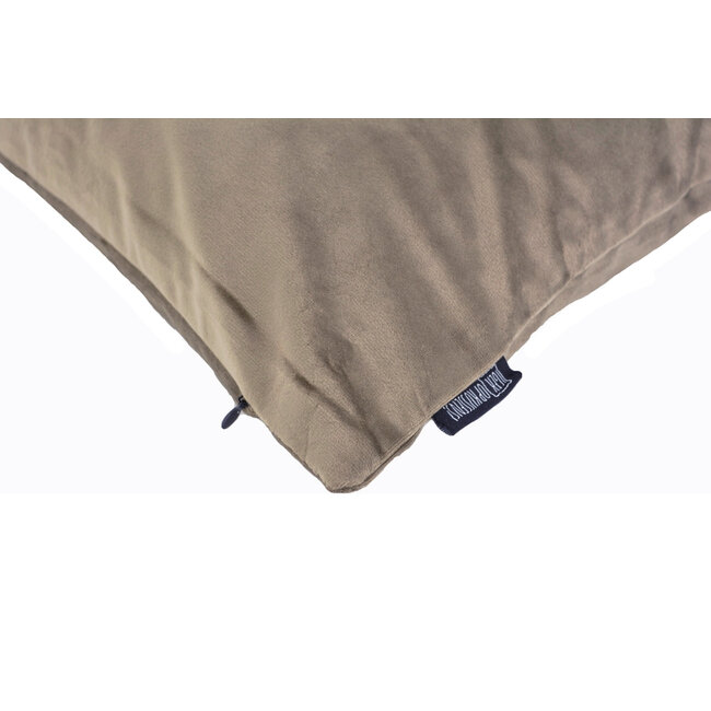 Sierkussen Velvet Taupe | 45 x 45 cm | Polyester