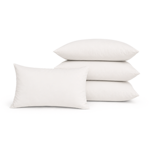 Set 4 stuks - Binnenkussen 30x50 cm | 300 gram Dons Kussenvulling
