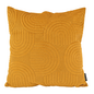 Abstract Velvet Okergeel Kussenhoes | 45x45 cm | Velvet/Polyester